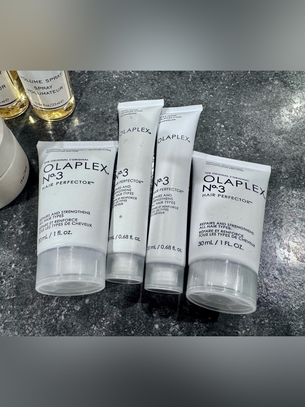 Bundle of OLAPLEX & OUAI Travel Hair Care - Picture 3 of 5
